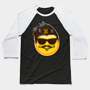 Cute Emoji Art Baseball T-Shirt